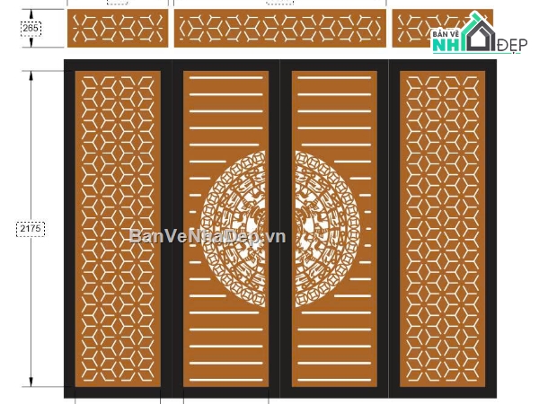 cổng 4 cánh cnc,File cổng 4 cánh,cnc 4 cánh