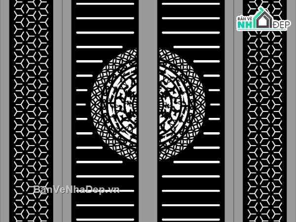 cổng trống đồng cnc,cổng 4 cánh cnc,mẫu cổng 4 cánh cnc