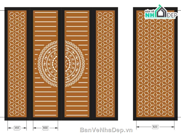 cổng 4 cánh cnc,File cổng 4 cánh,cổng cnc 1 cánh