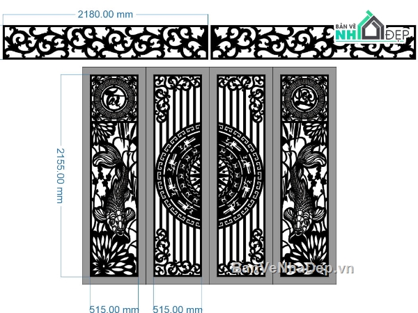 cá chép cnc,cá chép tài lộc,file cá chép cnc