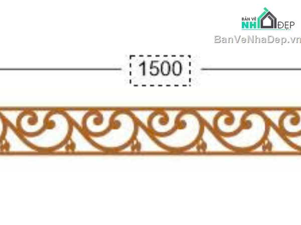 diềm cnc,diềm mái kính,file dxf diềm mái kính