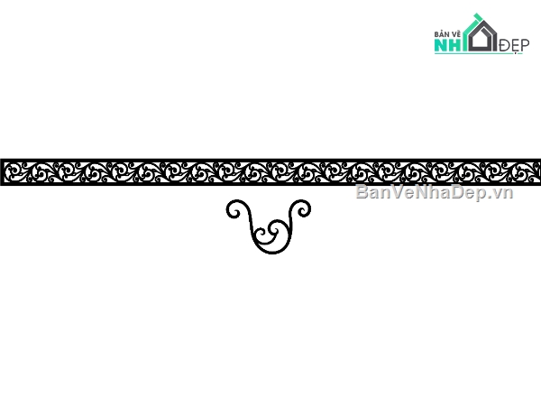 diềm mái cnc,File diềm mái kính cnc,File autocad diềm mái