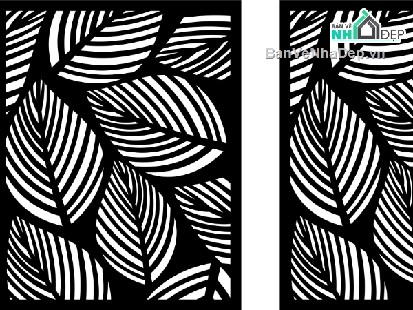 giếng trời cnc,giếng trời lá cnc,giếng trời dxf