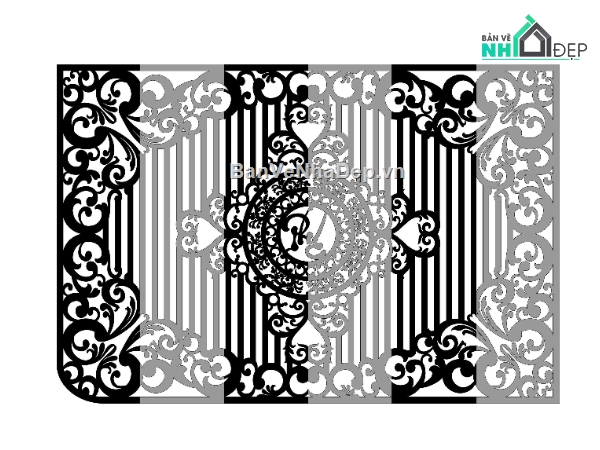 cnc chữ phúc,cnc hàng rào,File hàng rào cnc