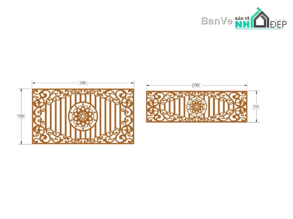 cnc hàng rào,File hàng rào cnc,hoa tròn cnc