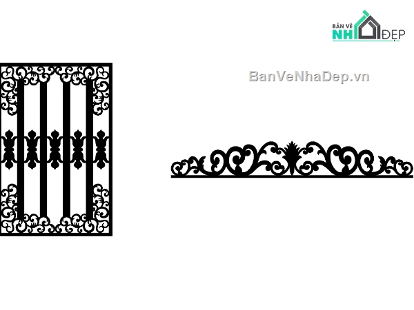 hàng rào cnc,hoa văn vòm cổng,vòm cổng cnc,mẫu cnc hàng rào
