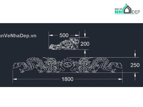 cnc rồng chầu mặt nguyệt,rồng chầu nguyệt,rồng chầu cnc