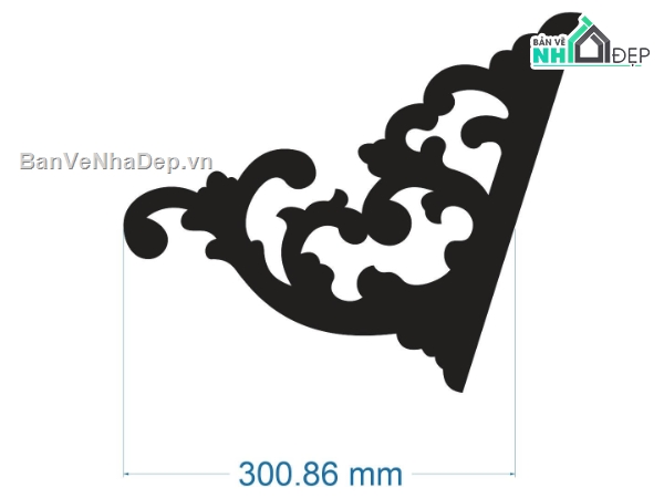 cnc hoa góc,mẫu cnc hoa góc,hoa góc cắt cnc