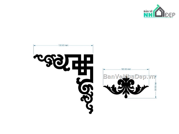 cnc hoa góc,mẫu cnc hoa góc,hoa góc cắt cnc