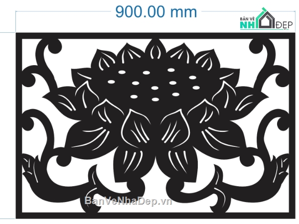 hoa sen cnc,sen cnc,mẫu hoa sen cnc,File dxf hoa sen cnc