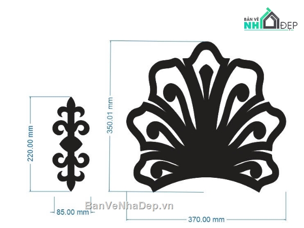 lan can cnc,hoa văn lan can cắt cnc,file cnc hoa văn lan can