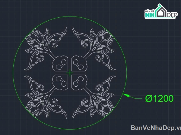 File hoa văn,mẫu cnc hoa văn tròn,hoa văn cnc cung tròn