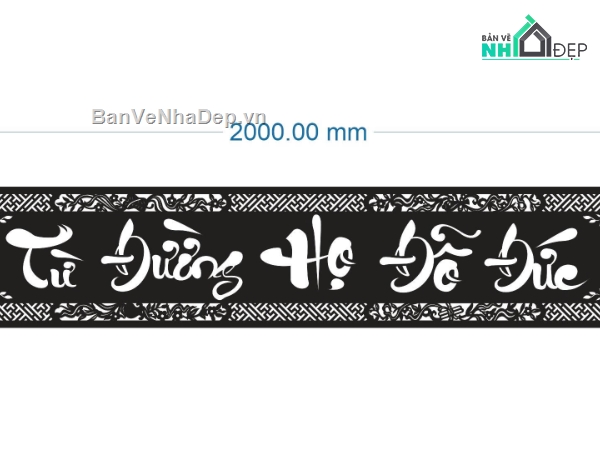 hoành phi cnc,từ đường họ đỗ,file cnc hoành phi câu đối