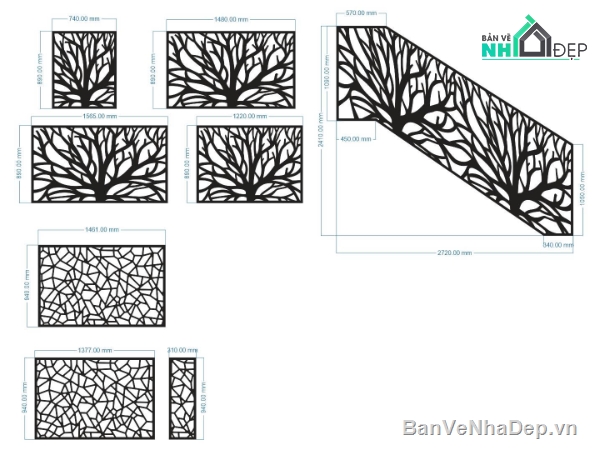 lan can cầu thang,file lan can dxf,mẫu lan can đẹp