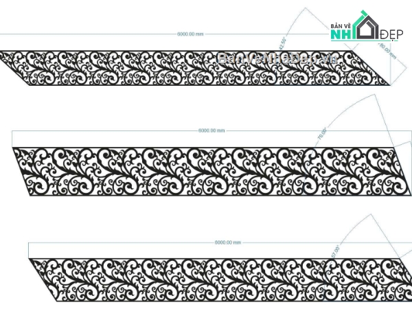 lan can cầu thang,lan can,lan can cnc,lan can dxf