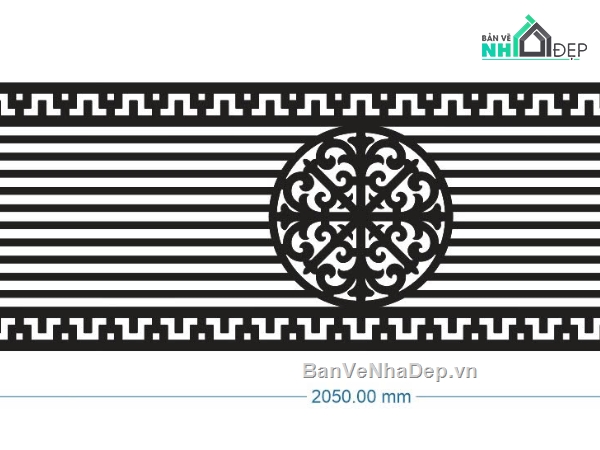 lan can cnc,lan can trang trí,dxf lan can