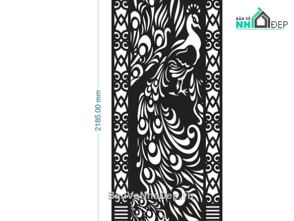 vách cnc,vách cổng cnc,File cnc vách cổng