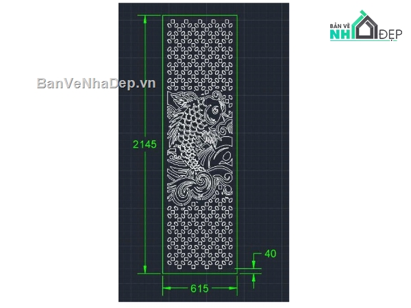 vách cnc,vách cổng cnc,File cnc vách cổng