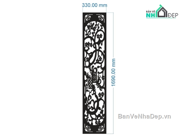 vách cnc,vách cổng cnc,File cnc vách cổng