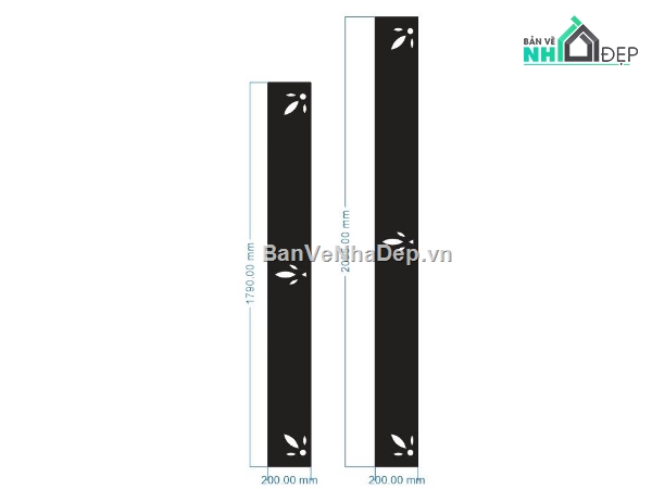 vách cổng cnc,vách cổng,cổng dxf