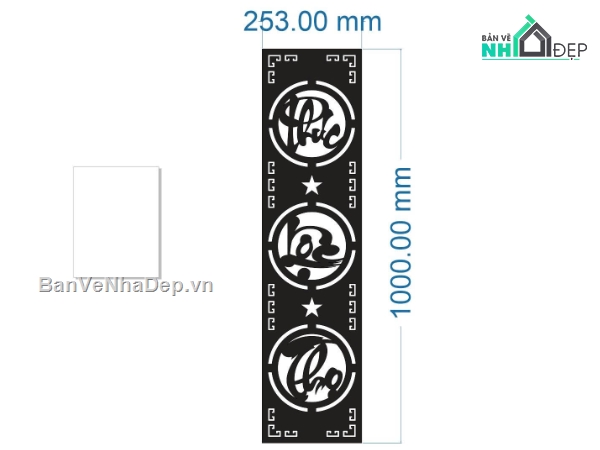 vách cnc,cổng dxf,phúc lộc thọ