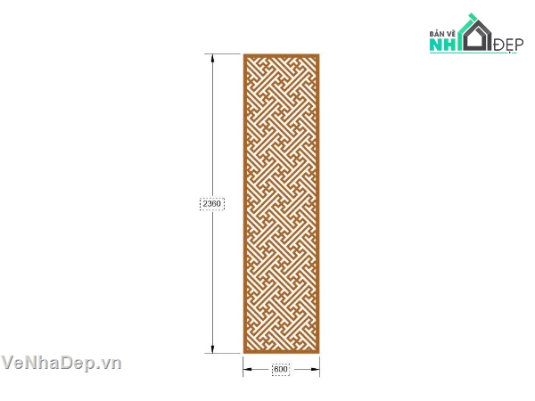 vách cnc chữ vạn,vách gấm cnc,vách chữ vạn