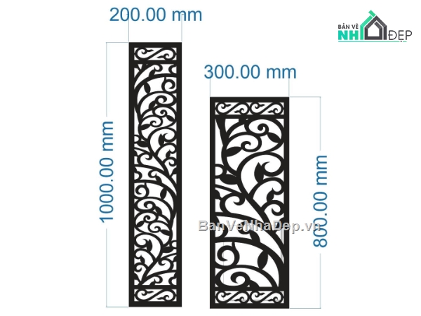 File vách hoa cnc,vách hoa cnc,vách dxf