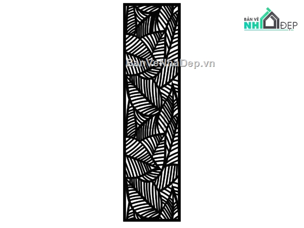 vách lá cnc,vách lá dxf,vách lá cnc file dxf