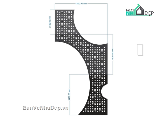 cnc vách,File dxf vách,vách 2d