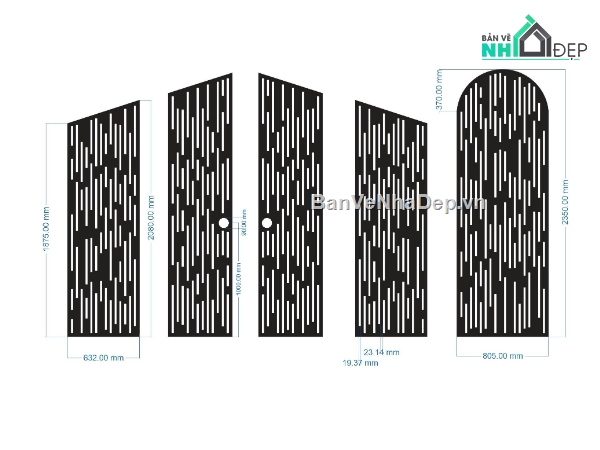 cổng 4 cánh cnc,File cổng 4 cánh,cổng phụ cnc,File cnc cổng 4 cánh