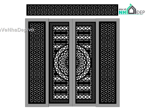 cổng 4 cánh cnc,File cổng 4 cánh,cnc 4 cánh,File cnc cổng 4 cánh,cổng 4  cánh cnc