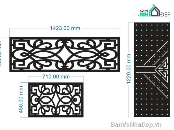cổng cnc đẹp,cánh cổng đẹp,ô thoáng