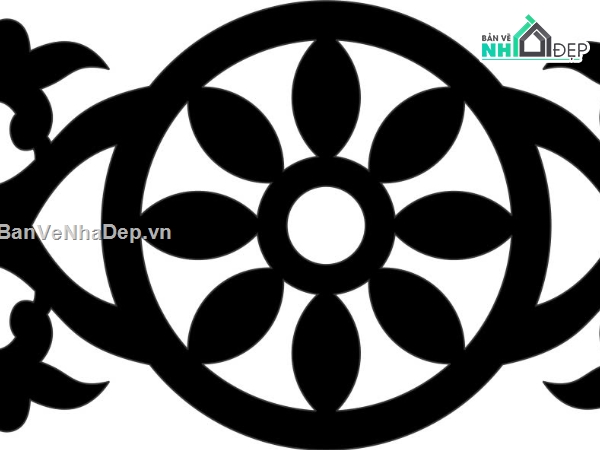 Hoa văn cổng cnc đẹp,hoa văn cổng cad,file cắt cnc hoa văn cổng