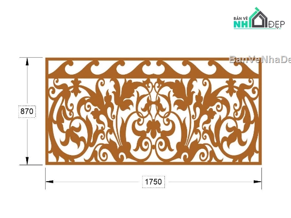 bản vẽ lan can,lan can dxf,lan can 2d