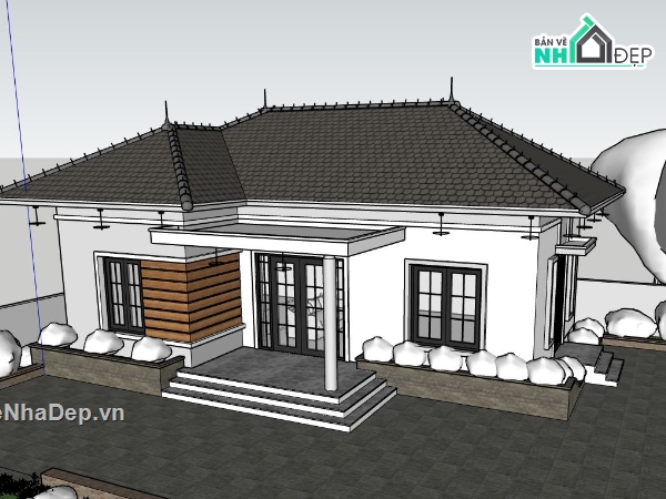 mẫu nhà cấp 4,thiết kế nhà cấp 4,nhà cấp 4