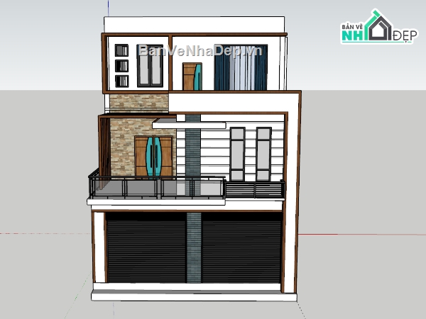 model nhà phố,nhà phố,nhà phố 3 tầng