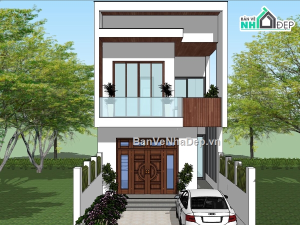nhà phố 2 tầng,Su nhà phố 2 tầng,mẫu nhà phố hiện đại