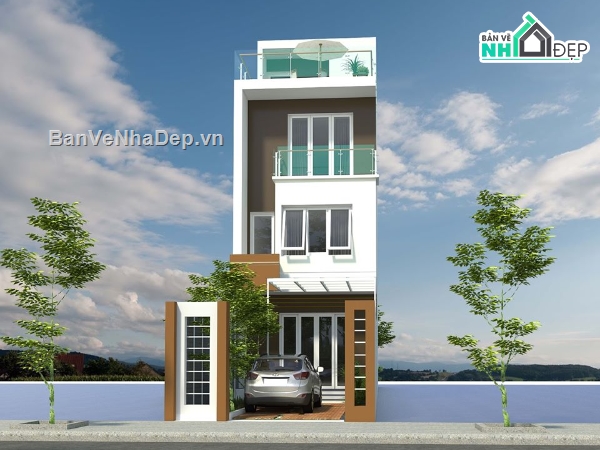 nhà phố 3 tầng su,File su Nhà phố hiện đại,model sketchup nhà phố 3 tầng,File sketchup Nhà phố 3 tầng,model su nhà phố,nhà phố 3 tầng
