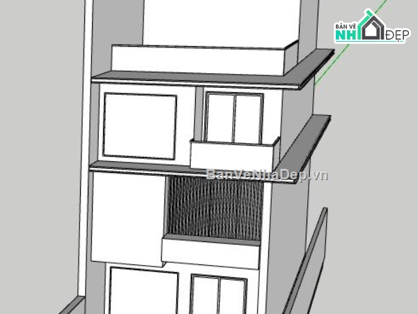 file sketchup nhà phố 3 tầng,nhà phố 3 tầng,file su nhà phố 3 tầng,nhà phố 3 tầng file su,nhà phố 3 tầng file sketchup