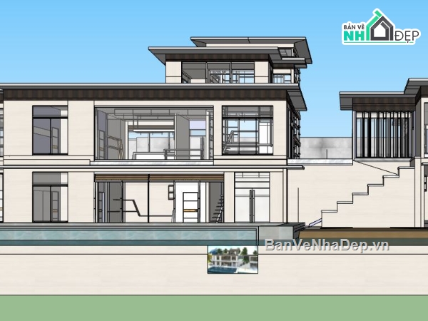 File su villa,Mẫu villa su,villa su