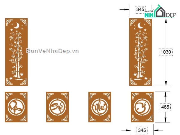vạn sự như ý,vách cnc,cổng vạn sự như ý cnc