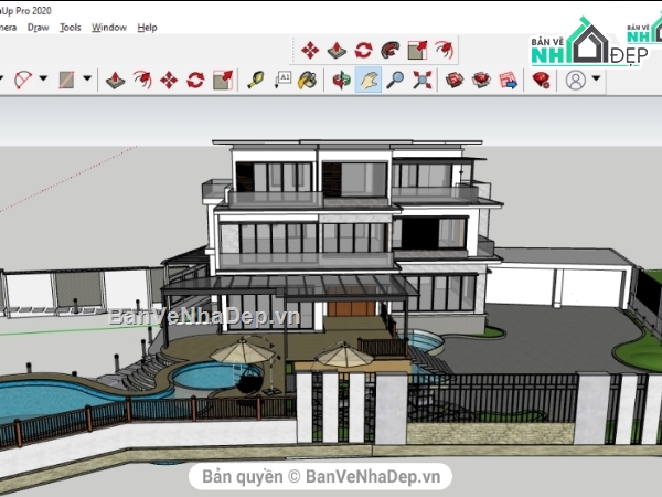 File su biệt thự 3 tầng,Model su biệt thự 3 tầng,Sketchup biệt thự 3 tầng,su biệt thự 3 tầng,sketchup biệt thự 3 tầng