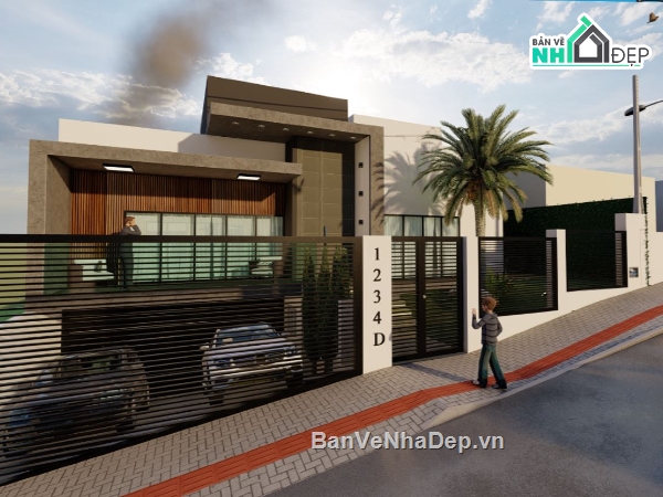 biệt thự 2 tầng,biệt thự hiện đại,biệt thự su