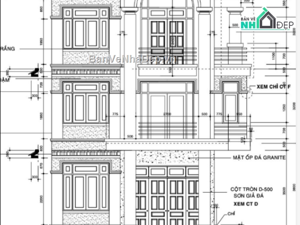 biệt thự 3 tầng,cad biệt thự 3 tầng,file cad biệt thự 3 tầng,biệt thự 3 tầng cad