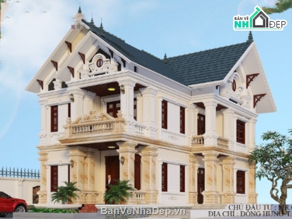 biệt thự 2 tầng,cad biệt thự 2 tầng,file cad biệt thự 2 tầng,biệt thự 2 tầng cad