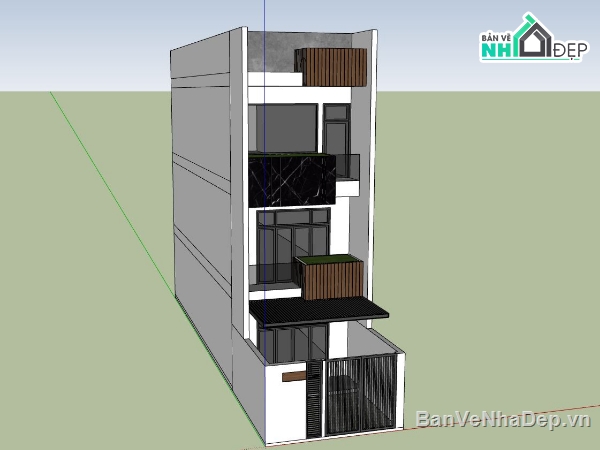 Nhà phố 3 tầng,phối cảnh nhà phố,mẫu nhà 3 tầng,bản vẽ nhà phố