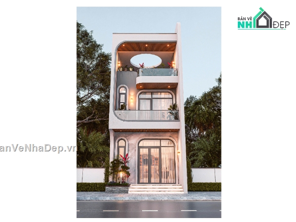Nhà phố 2 tầng,Nhà phố lệch tầng,Nhà phố 2 tầng 5x17m