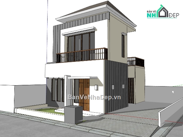 mẫu nhà 2 tầng,mẫu nhà 2 tầng đẹp,mẫu nhà phố 2 tầng đẹp