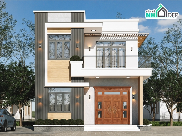 nhà phố 2 tầng,file cad nhà phố 2 tầng,bản vẽ nhà phố 2 tầng,cad nhà phố 2 tầng