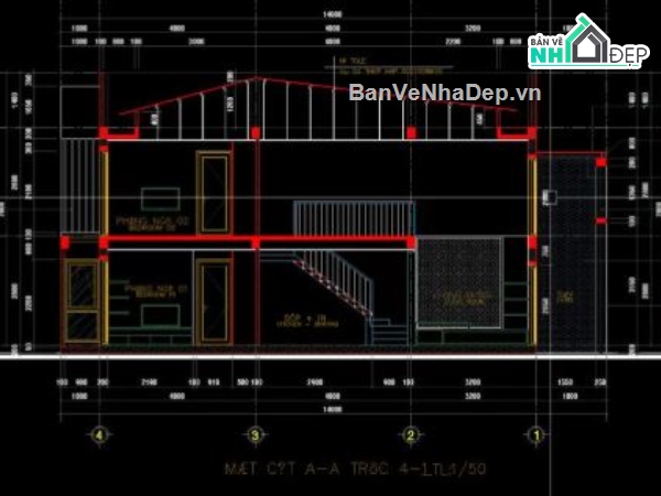 Nhà phố 2 tầng,revit nhà phố 2 tầng,nhà phố 2 tầng file revit,file revit nhà phố 2 tầng
